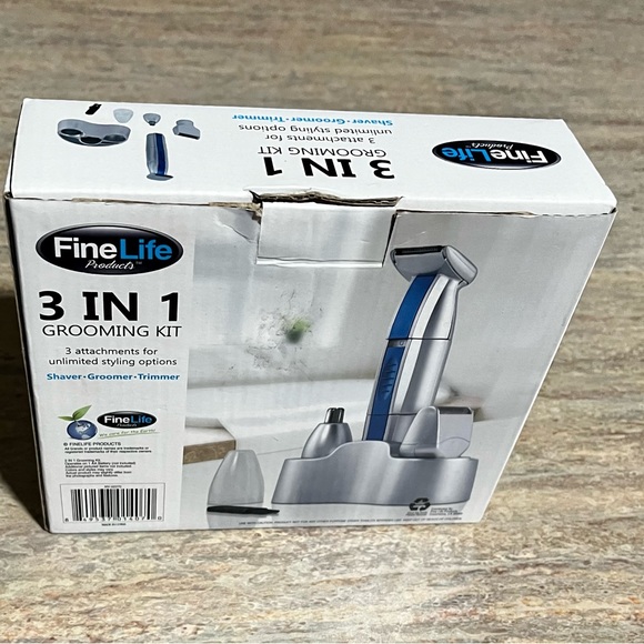 NIB Fine Line 3-in-1 grooming kit shaver groom trimmer - Picture 5 of 8